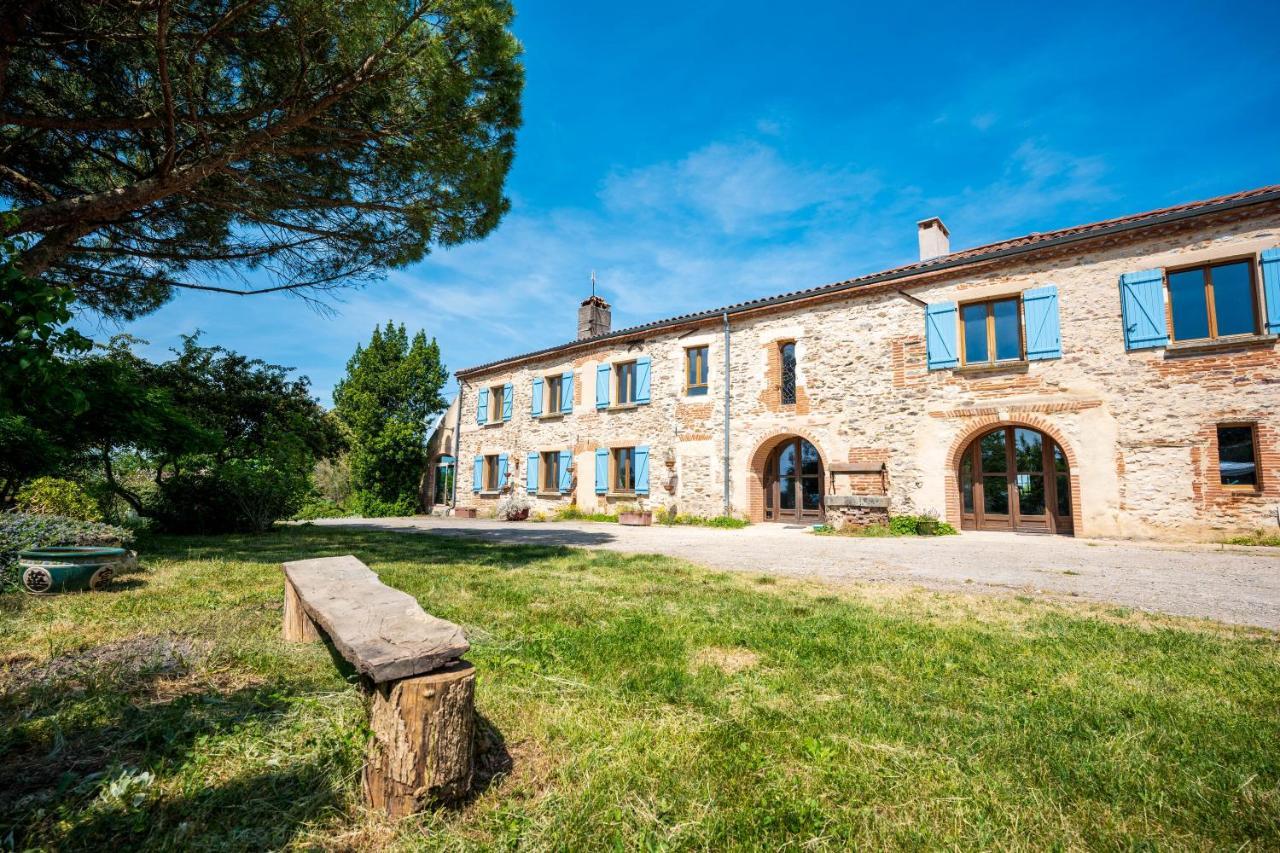 Chambres et table d'hôtes - Les Jardins de la Longagne Saussenac Exterior foto