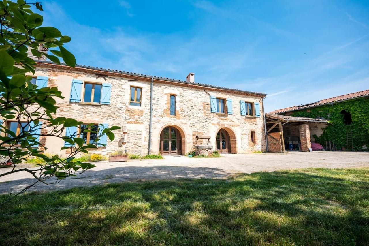 Chambres et table d'hôtes - Les Jardins de la Longagne Saussenac Exterior foto