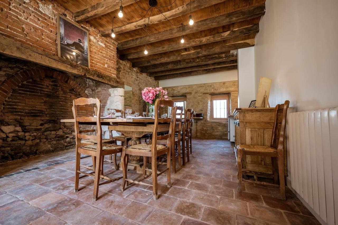 Chambres et table d'hôtes - Les Jardins de la Longagne Saussenac Exterior foto